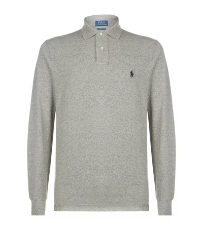 Polo Ralph Lauren Ralph Lauren Long Sleeve Polo T Shirt Grey