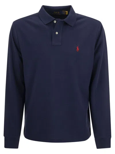 POLO RALPH LAUREN LONG-SLEEVED POLO SHIRT