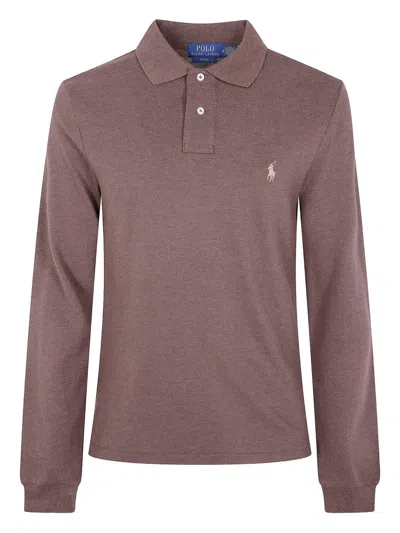 POLO RALPH LAUREN LONG-SLEEVED POLO SHIRT WITH LOGO POLO RALPH LAUREN