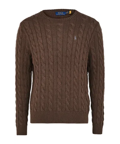 Polo Ralph Lauren Sweater In Brown