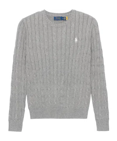 POLO RALPH LAUREN LONG-SLEEVED ROUND-NECK SWEATER