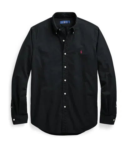 Polo Ralph Lauren Long-sleeved Shirt In Black