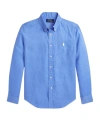 Polo Ralph Lauren Long-sleeved Shirt In Blue