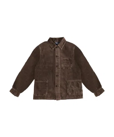 Polo Ralph Lauren Corduroy Utility Jacket In Green