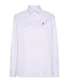 Polo Ralph Lauren Striped Cotton Shirt In White