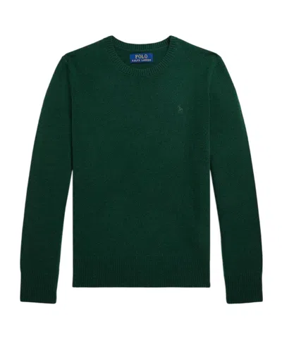 Polo Ralph Lauren Long-sleeved Sweater In Black