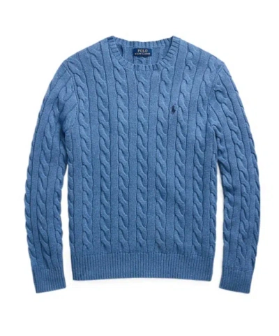 Polo Ralph Lauren Long-sleeved Sweater In Blue
