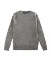 Polo Ralph Lauren Long-sleeved Sweater In Gray