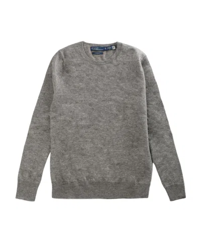 Polo Ralph Lauren Long-sleeved Sweater In Gray