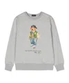 Polo Ralph Lauren Polo Bear Fleece Sweatshirt In Gray
