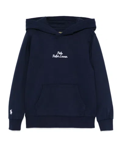 Polo Ralph Lauren Kids' Long-sleeved Sweatshirt In Blue