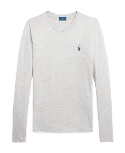 Polo Ralph Lauren Long-sleeved T-shirt In White