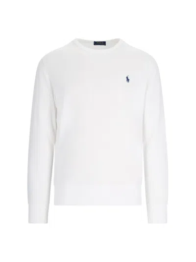 Polo Ralph Lauren Long Sleeved T-shirt In White