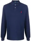 Polo Ralph Lauren Long-sleeved Polo Shirt With Classic Collar
