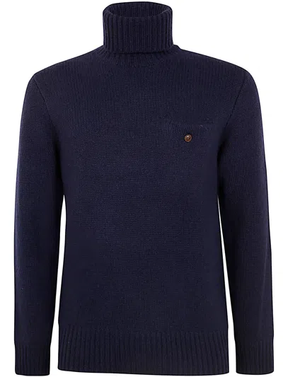 Polo Ralph Lauren Long Sleeves Pullover In Blue
