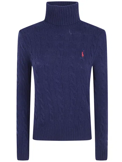 Polo Ralph Lauren Long Sleeves Pullover In Blue