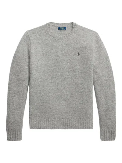 Polo Ralph Lauren Long-sleeves Pullover In Gray