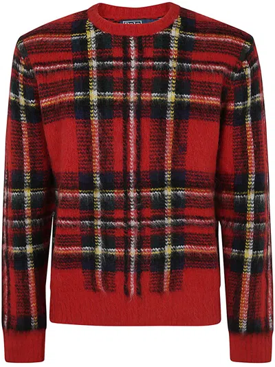 POLO RALPH LAUREN POLO RALPH LAUREN LONG SLEEVES PULLOVER PLAID CLOTHING