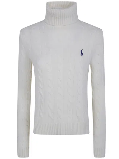 Polo Ralph Lauren Long Sleeves Pullover In White