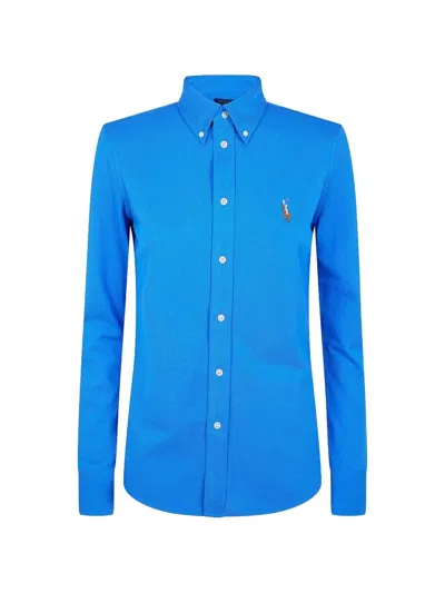 Polo Ralph Lauren Long Sleeves Shirt In Blue