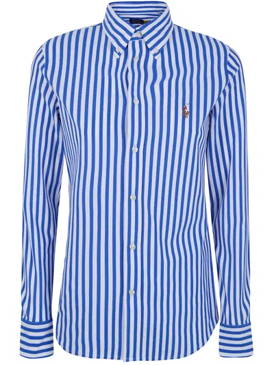 Polo Ralph Lauren Long Sleeves Shirt In Brown