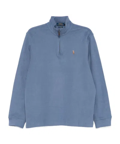 Polo Ralph Lauren Long Sleeves Sweater In Light Blue