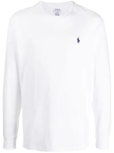 Polo Ralph Lauren Long Sleeves T-shirt In White