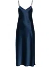 Polo Ralph Lauren Sleeveless Cocktail Dress In Blue