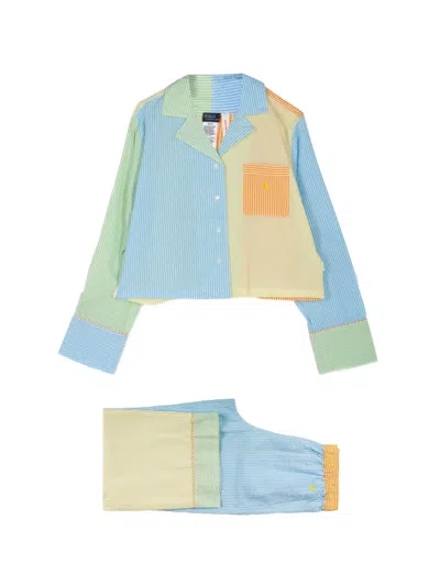 Polo Ralph Lauren Mixed Seersucker Pajama Set Multicolor
