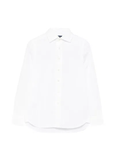 Polo Ralph Lauren Kids' Long-sleeve Shirt In White