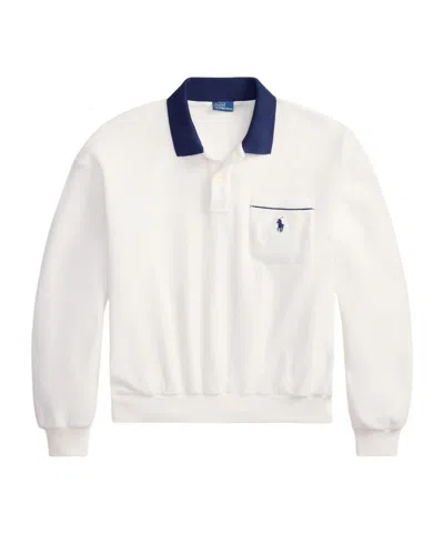 Polo Ralph Lauren Long-sleeved Polo Shirt In White