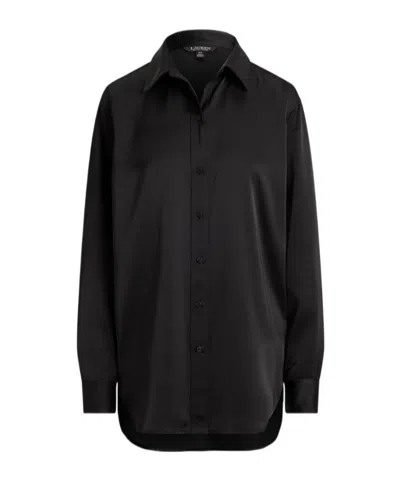 Polo Ralph Lauren Long-sleeved Shirt In Black