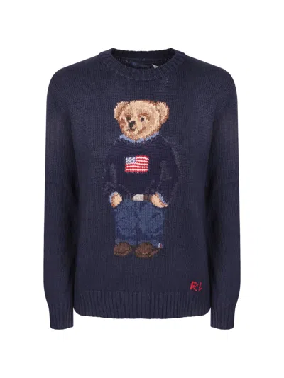 Polo Ralph Lauren Long-sleeves Sweater In Blue