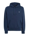 Polo Ralph Lauren Polo Pony-embroideredcotton Hoodie In Navy Blue