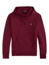 Polo Ralph Lauren Hooded Loopback Fleece Sweater In White