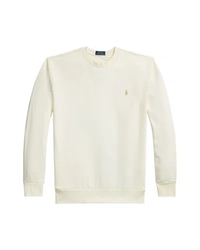 Polo Ralph Lauren Loopback Cotton Sweatshirt In White