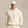 Polo Ralph Lauren Loopback Fleece Hoodie In Clubhouse Cream