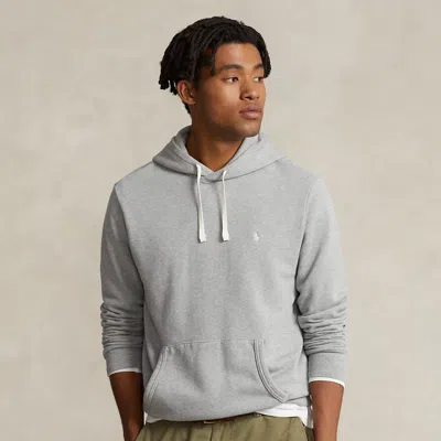 Polo Ralph Lauren Loopback Fleece Hoodie In Grey