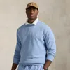 Polo Ralph Lauren Loopback Fleece Sweatshirt In Chambray Blue