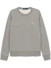 Polo Ralph Lauren Loopback Fleece Sweatshirt In Grey