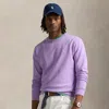 Polo Ralph Lauren Loopback Fleece Sweatshirt In Sky Lavender