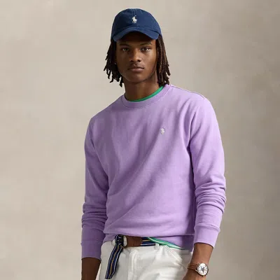 Polo Ralph Lauren Loopback Fleece Sweatshirt In Sky Lavender