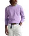 Polo Ralph Lauren Loopback Fleece Sweatshirt In Sky Lavender