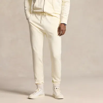 Polo Ralph Lauren Loopback Fleece Tracksuit Bottoms In Neutral
