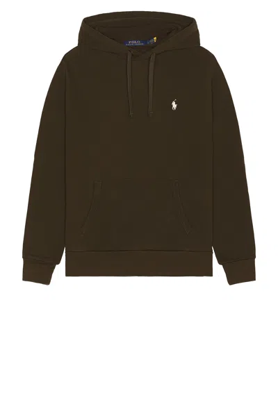 Polo Ralph Lauren Loopback Terry Hoodie In Dark Loden