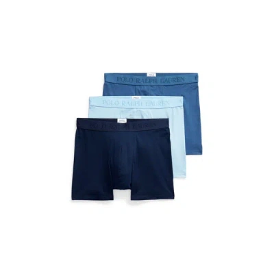 Polo Ralph Lauren Lot De 3 Boxers In Blue