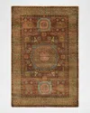 Polo Ralph Lauren Lourens Hand Knotted Rug In Madder Red