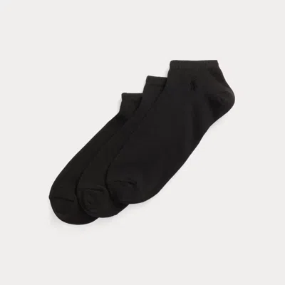 Polo Ralph Lauren Low-cut-sock 3-pack In Grey
