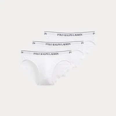 Polo Ralph Lauren Low-rise Brief 3-pack In White