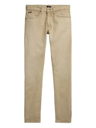Polo Ralph Lauren Low-rise Jeans In Brown